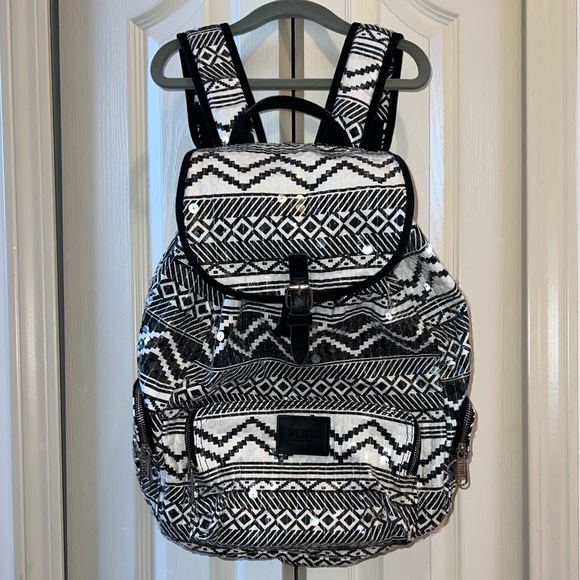 Victoria’s Secret PINK Aztec Sequin Backpack - Picture 1 of 6